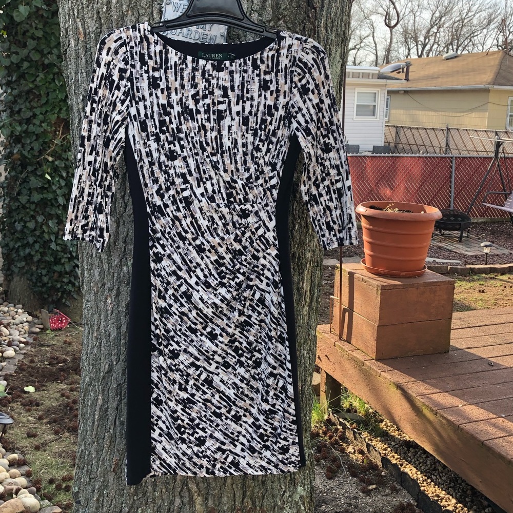 Lauren Ralph Lauren 3/4 sleeve dress